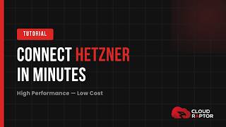 Celebrity How to Connect Hetzner Cloud to CloudRaptor (Launch VPS Step-by-Step 🚀) Profile