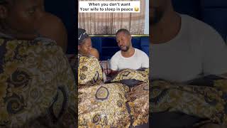 Sleeping prank gone wrong # #comedy #couplecomedy