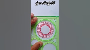 Create Calming Spirographs in Seconds #shorts #spirograph #asmr  #art