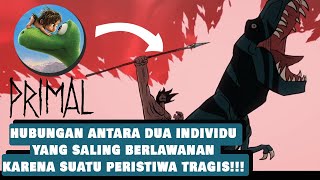 PETUALANGAN ANTARA MANUSIA GOA DENGAN T-REX!!! // Pembahasan   Alur Cerita Kartun PRIMAL SEASON 1