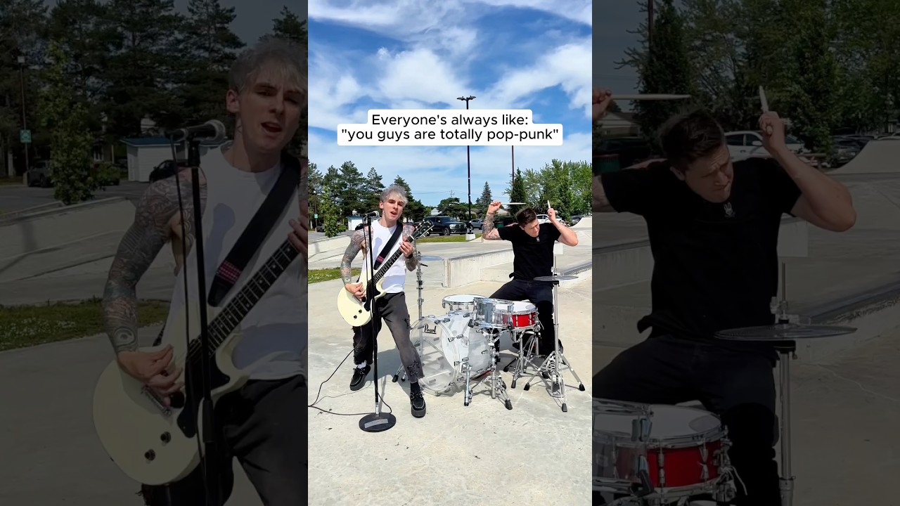 it’s actually a requirement to be considered pop-punk in 2025 