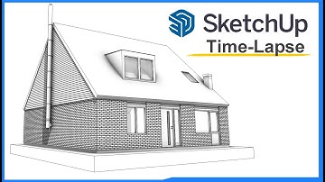 House Design 1 - 3D Modeling Timelapse