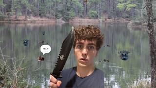 Camping OVERNIGHT in ALLIGATOR-infested Waters