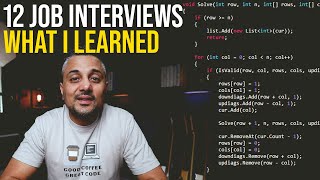 8 things I learned from a dozen technical interviews