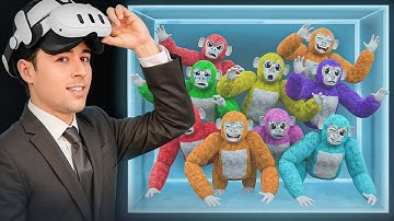 Last To Leave The Circle In Scary Baboon Wins!