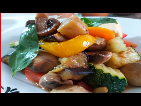 Video: Auberginen-Zucchini-Salat: Schritt-für-Schritt-Fotorezepte Zur Einfachen Zubereitung