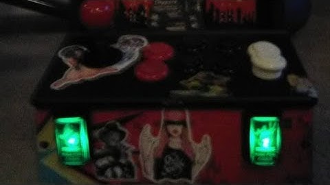 iPad iCade custom Ghostbusters 1 & 2 coin return buttons