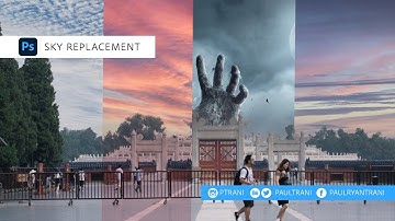 One-Click Sky Replacement in Photoshop