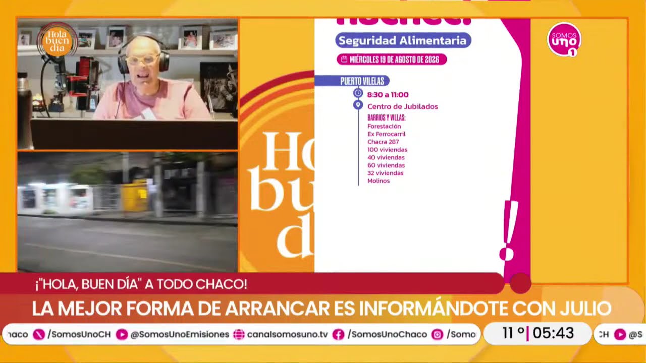 Hola Buen Día 19/08/26