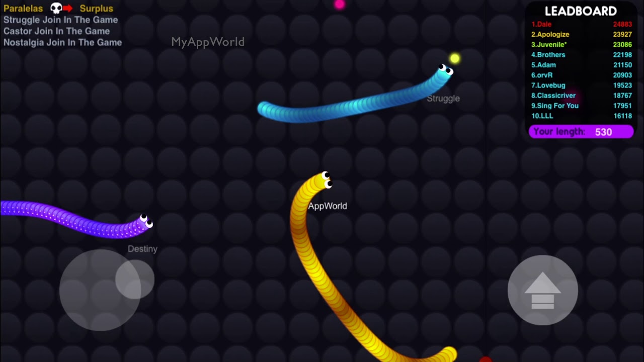 Rolling Snake.io by Ye Ma