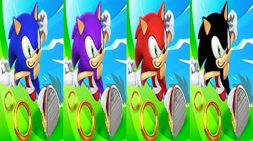 Sonic Dash - SONIC VS ESPIO VS KNUCKLES VS SHADOW