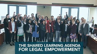 Introducing the Shared Learning Agenda for Legal Empowerment