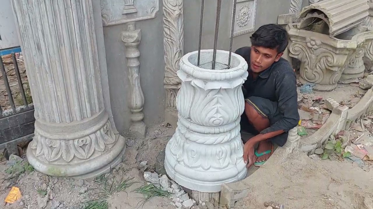 খুব সহজে পিলার নকশা সেটিং 01923-31 81 15 সারাদেশে