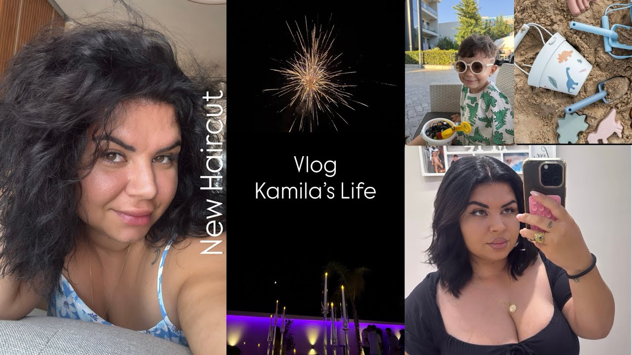 Vlog❤️ New Haircut 💇🏻‍♀️|Birthday Party 🎉 |Tenxhere qelqi 🧊|Kamila’s Life ✨