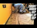 How to do parquet border