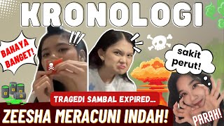 PARAH! ZEE KASIH SAMBAL EXPIRED😱 | Zeesha Prank Indah! #jkt48 #zeejkt48 #marshajkt48 #fy #indahjkt48