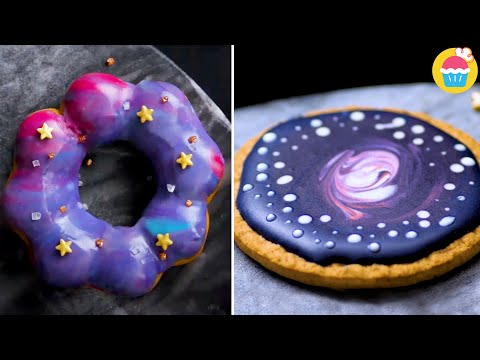 Receita Fácil!! Donuts Galáticos!! 🍩🌌 - Receitas Demais