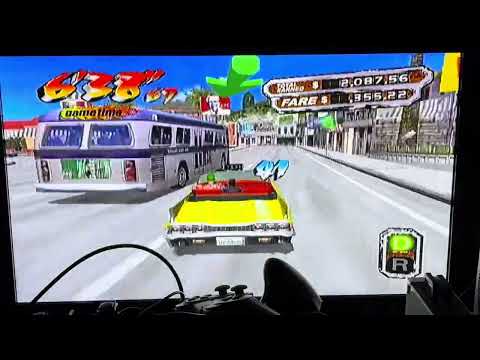 Crazy Taxi 3 High Roller West Coast Stage Walkthrough Part 1 Axel