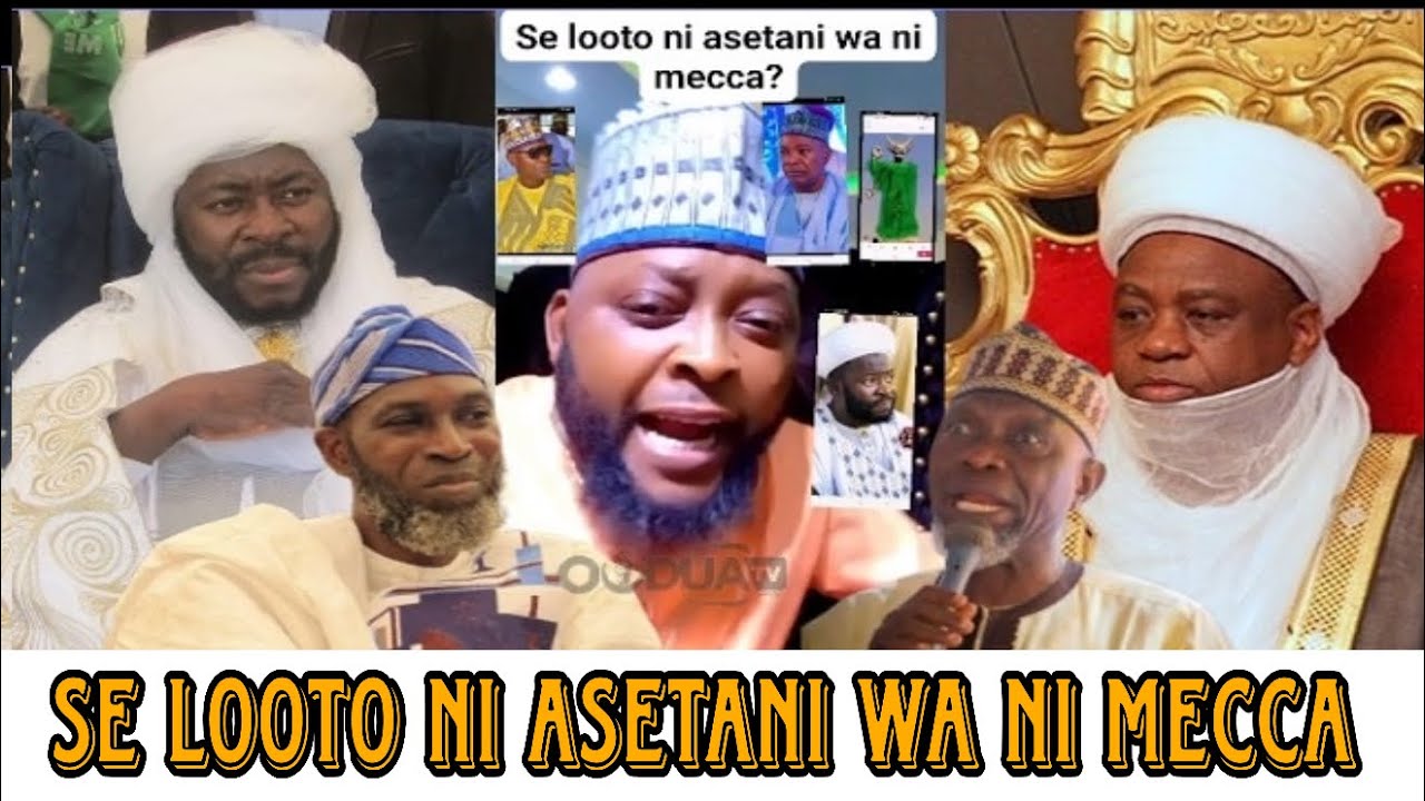 Gbam! Asiri awọn alakatakiti alufa Musulumi ti tu - awon alufa nlo si Mekka lati lọ sìn asetani..