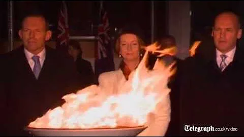 Beacons light around the world for the Queen