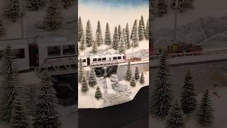 ❄️ Beautiful Snowy Model Railway ☃️
