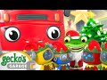 Gecko&#39;s Christmas Rescue | Gecko&#39;s Garage Stories and Adventures for Kids | Moonbug Kids