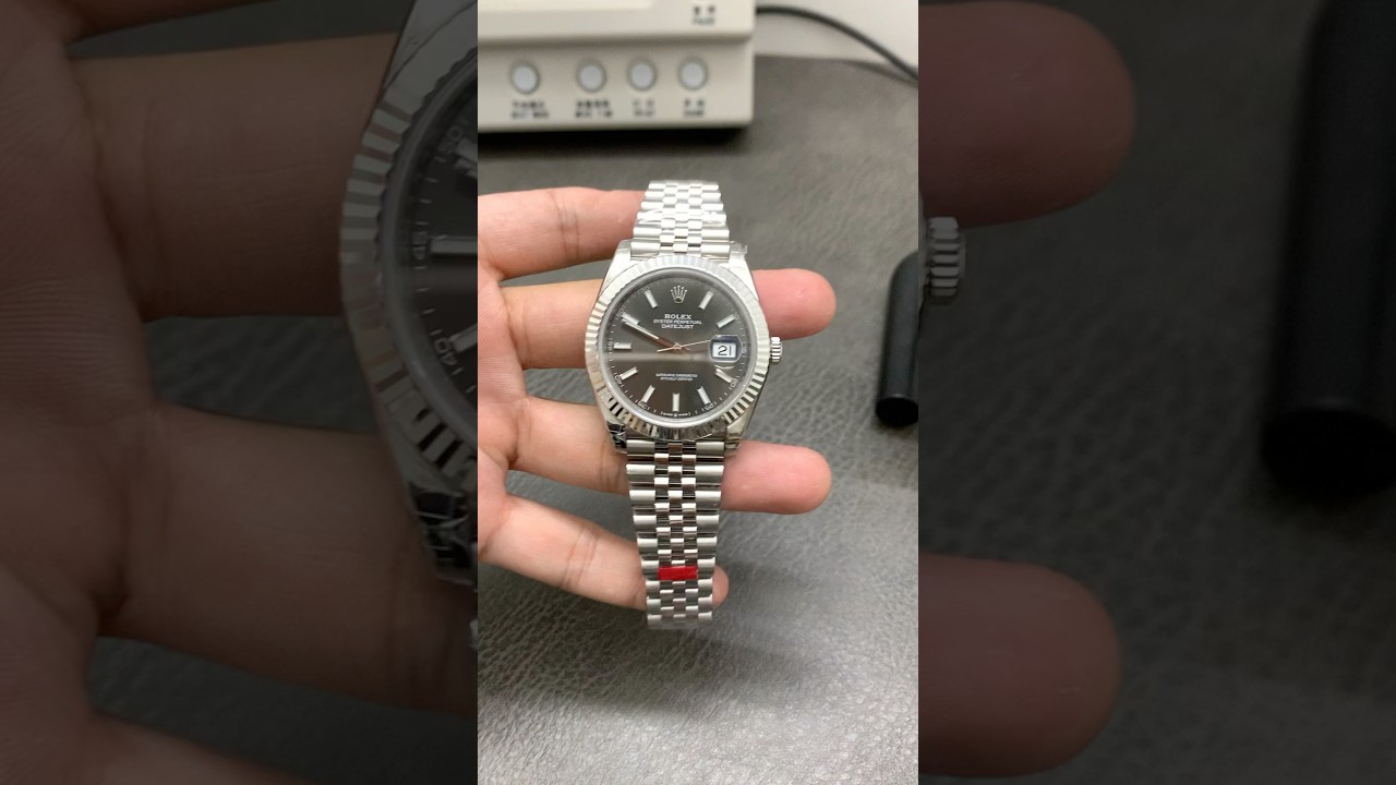 vsf rolex gray dial 41mm datejust