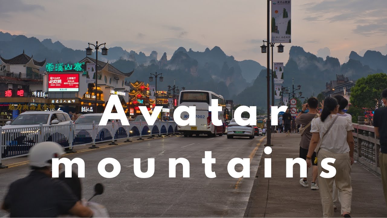 行列数時間が当たり前【張家界】映画アバターの舞台