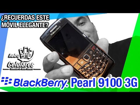 Recuerda BlackBerry Pearl 3G 9100 Un Móvil elegante con teclado Shure Type RETRO CELULARES 2019