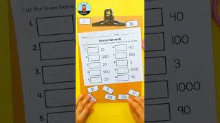 Roman Numerals Worksheets to 1000 Printable Math Activities 1st Grade to 4th Grade No Prep Roman Numerals Worksheets to 1000 Printable Math Activities 1st Grade to 4th Grade No Prep