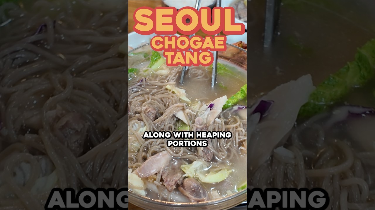 Eat this in Seoul to fight the summer heat! #korea #koreanfood #seoulfood