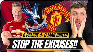 UNITED ARE AN ABSOLUTE DISGRACE! HOW CAN TEN HAG SURVIVE THIS? Palace 4-0 Man United THE BREAKDOWN!