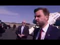 FULL REMARKS: JD Vance talks to reporters about Iran before departing North Carolina