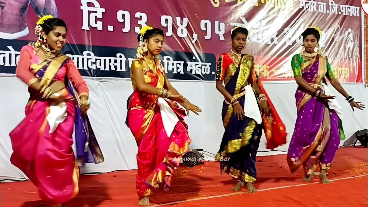 👹Live मनोर 💃🏻 4 पोरींचा जबरदस्त डान्स 🎹 गेली होती आई माझी पाणी भराय 🔥🥸Super Tarpu Music👺नक्की पाहा☔🙏