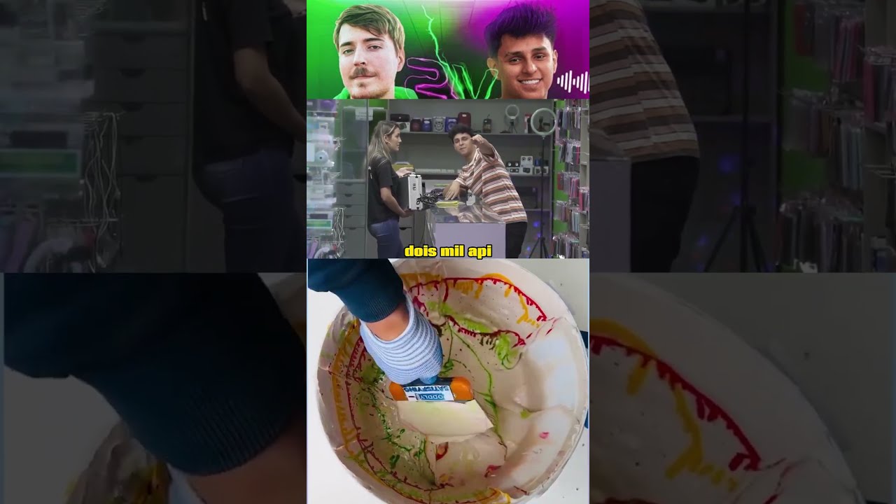 MR BEAST DESAFIOU NOBRU #nobru #mrbeast #blaze #formigas
