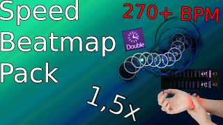 Osu! speed/high bpm beatmap pack |150+ maps