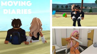 ♡ Moving Diaries EP.3 | grwm, date, & food vlog 💄🏖️ | Bloxburg Roleplay *w/voices* ♡