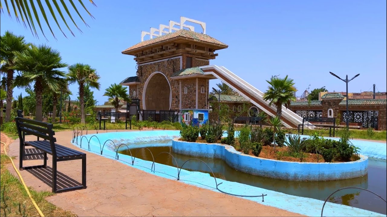 أشهر حديقة في مستغانم.. جولة في حديقة العرصة 20 أوت بمدخل المدينة Parc EL Arsa Mostaganem