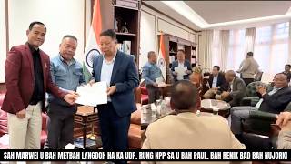 SAH MARWEI U BAH METBAH LYNGDOH HA KA UDP, RUNG NPP SA U BAH PAUL, BAH RENIK BAD BAH NUJORKI