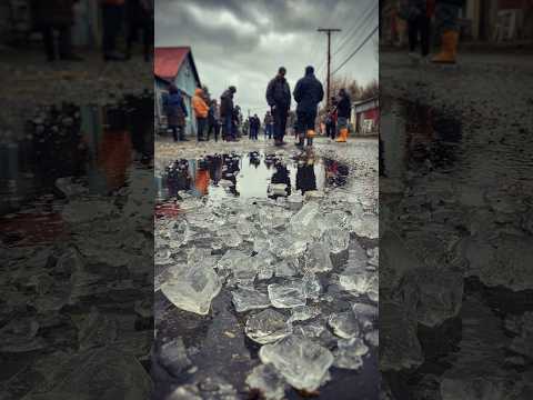 أمطرت مادة هلامية غريبة ولا أحد يعرف السبب