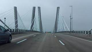 Goethals Bridge eastbound