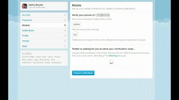 Twitter Text Notifications