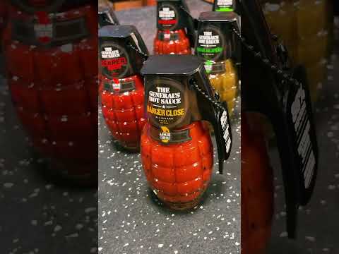 The Generals Hot Sauce is in the house!  
