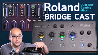 Preview Roland Bridge Cast : Dual Bus Gaming Mixer แยกเสียงเล่นเกม-เพลง-discord ออก Live อย่างอิสระ
