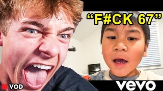 he made a DISSTRACK on 67 😭  (VOD) @steakvods