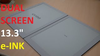 GVIDO Dual Screen 13.3' Music e-Reader Unboxing GVIDO Dual Screen 13.3' Music e-Reader Unboxing