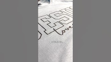 Screen Printing Puff Ink 🐡🎨 #screenprinting #tips #beginners #howto #shorts