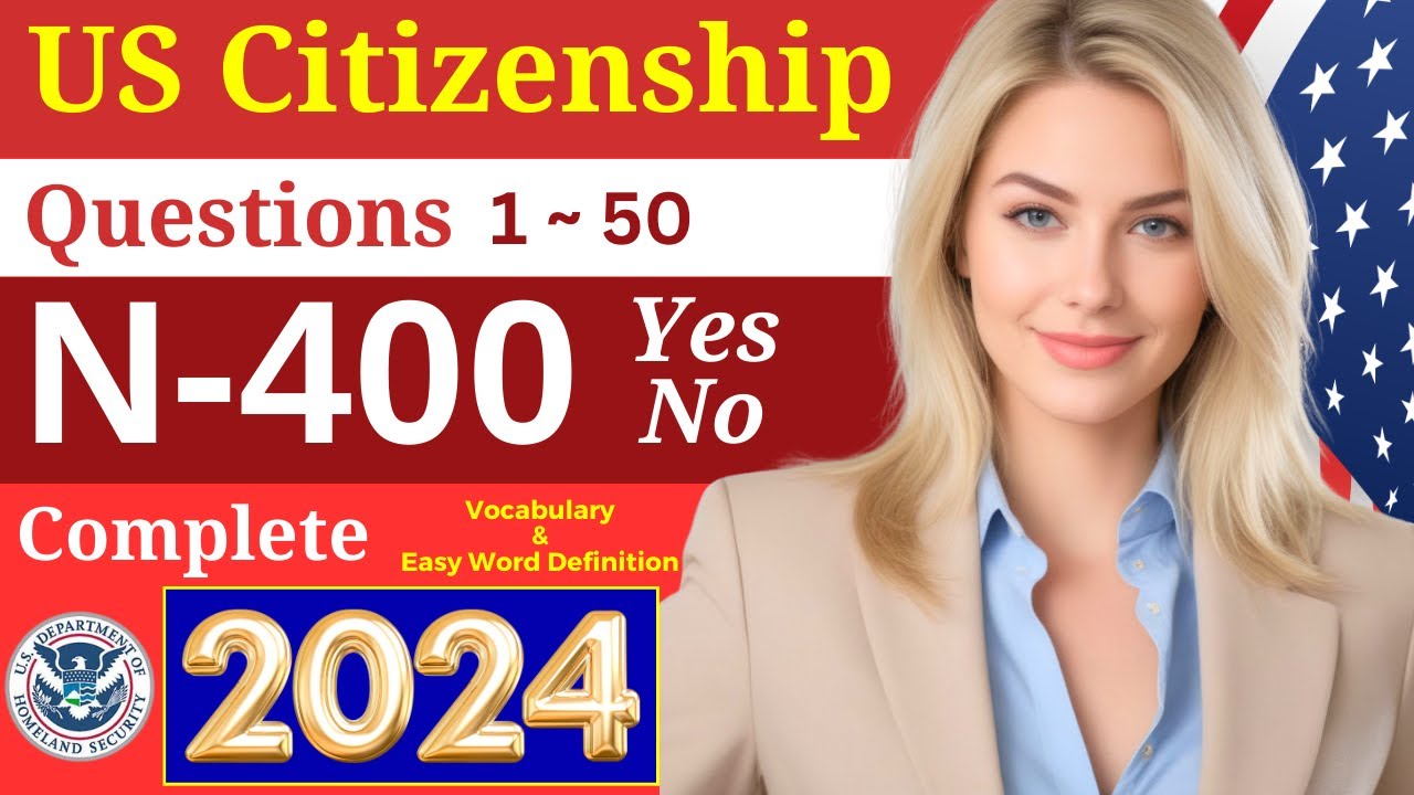 US Citizenship Interview &amp; Test (Actual Case) Practice N-400 Naturalization Questions &amp; Answers ...