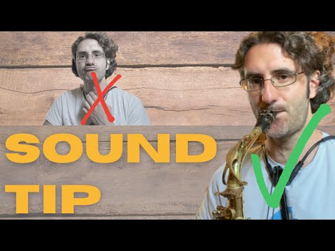How to Improve your Sound on the Saxophone - #1 thing you MUST KNOW!