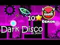 Geometry dash  demon dark disco by jeyzor